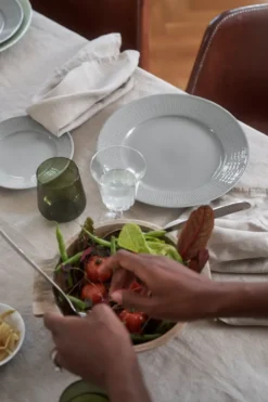 Swedish Grace djup tallrik 25 cm 6-pack Dimma(grå)