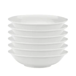 Swedish Grace djup tallrik 19 cm, 6-pack snö (vit)