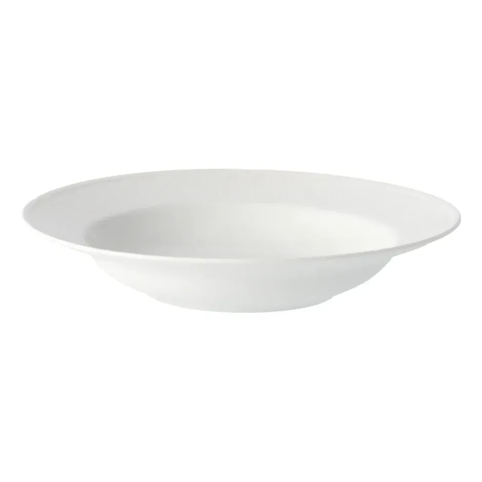 Swedish Grace djup tallrik Ø25 cm, snö (vit)