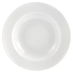 Swedish Grace djup tallrik Ø25 cm, snö (vit)