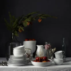 Swedish Grace skål 30 cl, snö (vit)