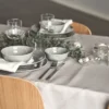 Swedish Grace tallrik Ø27 cm, Dimma (grå)