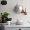 Swedish Grace tallrik 27 cm 6-pack snö (vit)