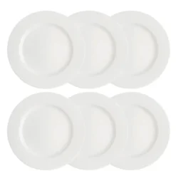 Swedish Grace tallrik 27 cm 6-pack snö (vit)