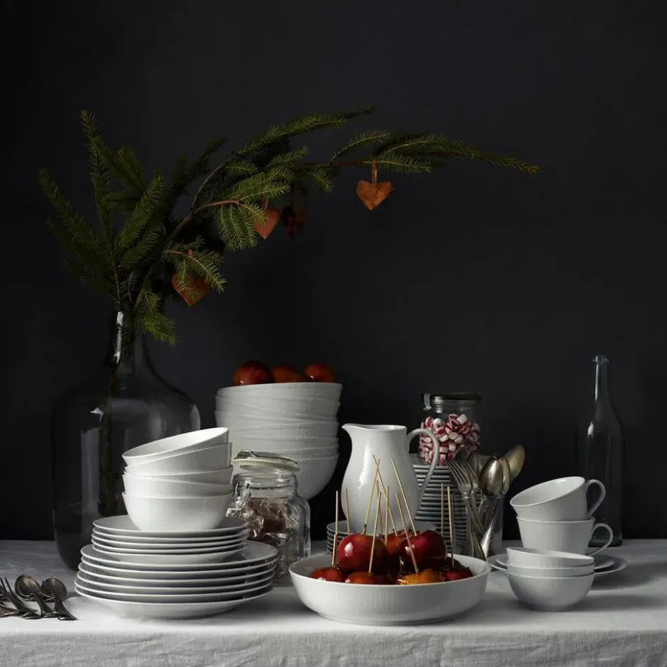 Swedish Grace tallrik Ø27 cm, snö (vit)