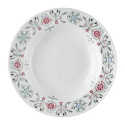 Swedish Grace Winter djup tallrik Ø25 cm, Vit