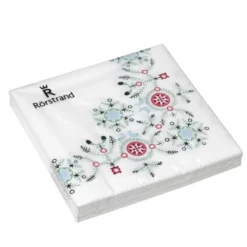 Swedish Grace Winter servett 20-pack, Vit