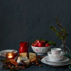 Swedish Grace Winter tallrik 21 cm, vit