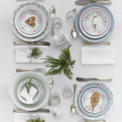 Swedish Grace Winter tallrik 27 cm, vit