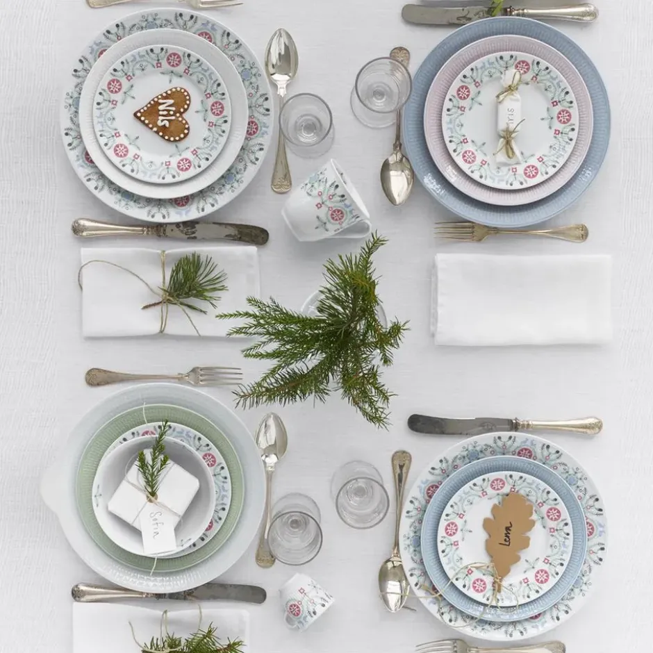 Swedish Grace Winter tallrik 27 cm, vit