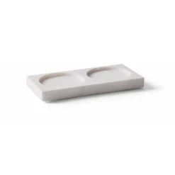 Tabletopper kryddkvarnsställ, White marble