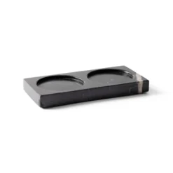 Tabletopper kryddkvarnsställ, Black marble
