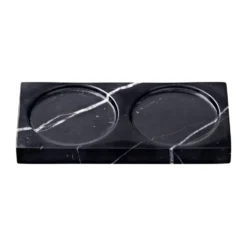 Tabletopper kryddkvarnsställ, Black marble