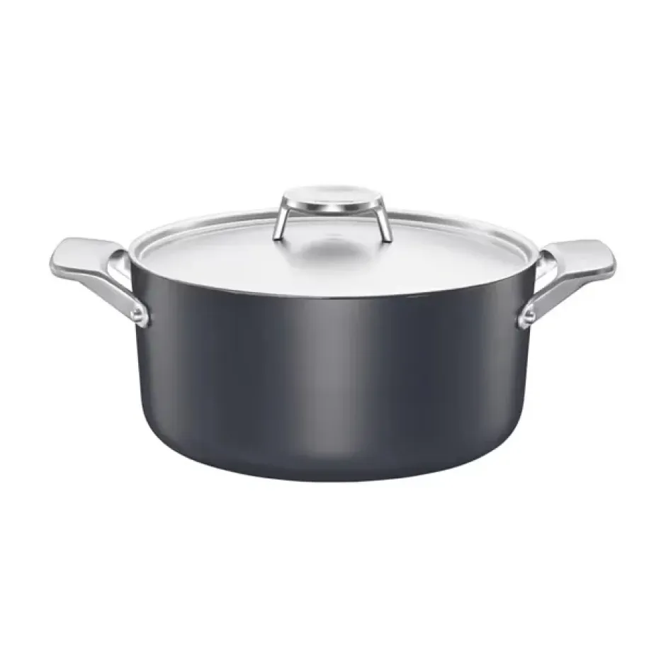 Taiten gryta med lock 3,5 l, Svart