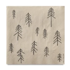 Tall servett 25-pack, Natur-brun