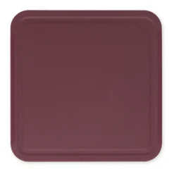 TASTY+ skärbräda medium 25x25 cm, Aubergine red