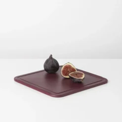 TASTY+ skärbräda medium 25x25 cm, Aubergine red