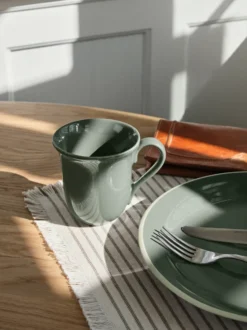 Taverna mattallrik Ø28 cm, Green