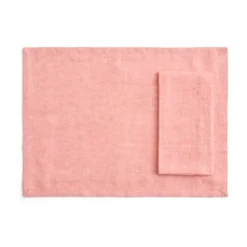 Tavolo bordtablett/servett 4-pack, Soft coral
