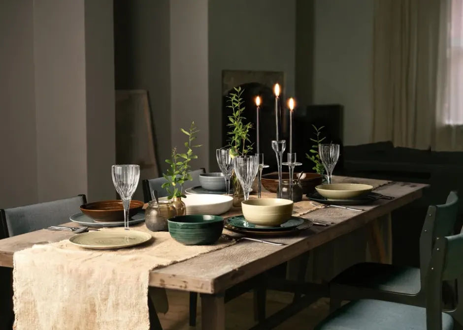 Terra djup tallrik Ø21,2 cm 6-pack, Earth Brown
