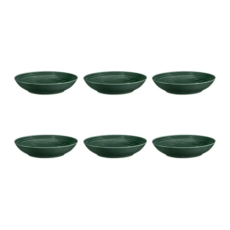 Terra djup tallrik Ø21,2 cm 6-pack, Moss Green