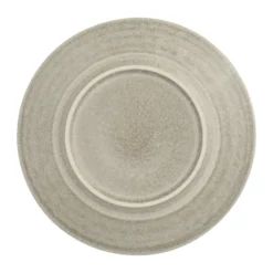 Terra mattallrik, Beige stengods, Ø26,5 cm