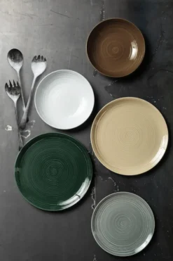 Terra tallrik Ø17,7 cm 6-pack, Earth Brown