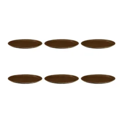 Terra tallrik Ø27,8 cm 6-pack, Earth Brown