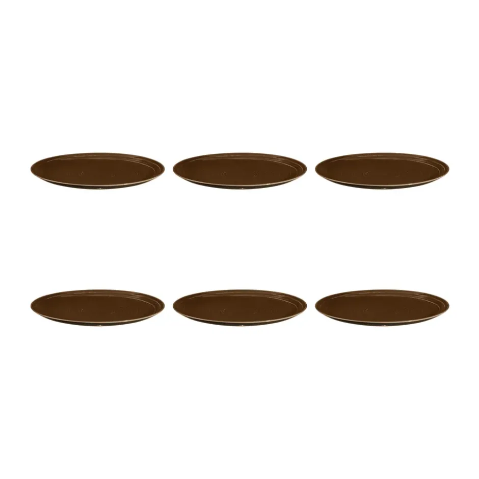 Terra tallrik Ø27,8 cm 6-pack, Earth Brown