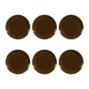 Terra tallrik Ø22,7 cm 6-pack, Earth Brown