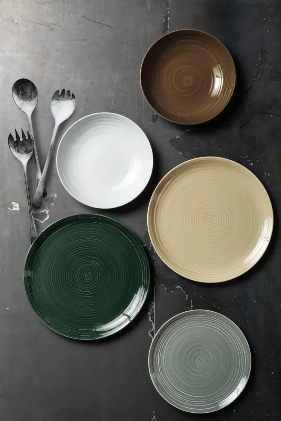 Terra tallrik Ø22,7 cm 6-pack, Pearl Grey