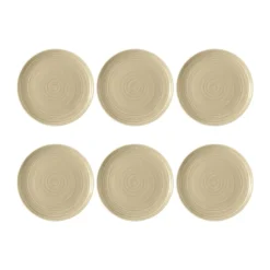 Terra tallrik Ø22,7 cm 6-pack, Sand Beige