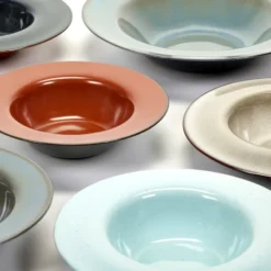 Terres de Rêves djup tallrik 21,3 cm, Rust-smokey blue