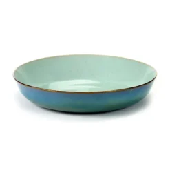 Terres de Rêves tallrik 21 cm, Light blue-smokey blue