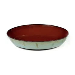 Terres de Rêves tallrik 21 cm, Rust-smokey blue