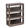The Swedish Wine Rack Factory vindisplay 18 flaskor, Betsad ek