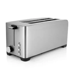 TOL-1400S brunch brödrost 4 skivor, Silver