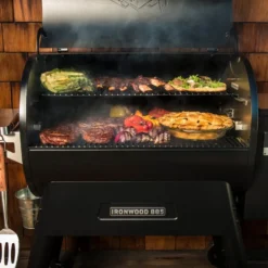 Traeger Ironwood 885 pelletsgrill, Svart