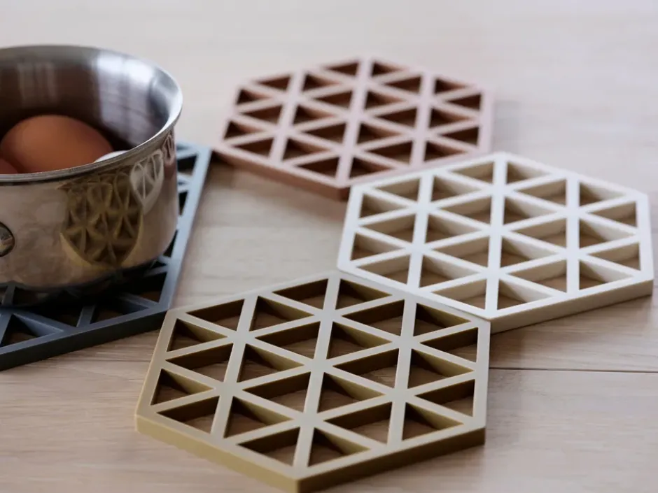 Triangle grytunderlägg, Light Terracotta