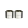 Tårtring 2-pack Ø6 cm, Rostrfritt stål