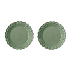 Tulipa assiett Ø20 cm 2-pack, Verona green