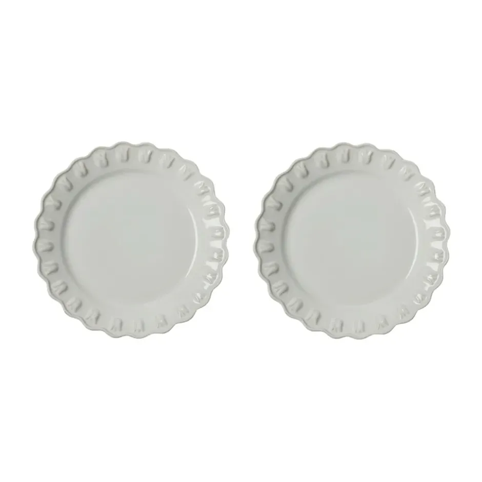 Tulipa assiett Ø20 cm 2-pack, White