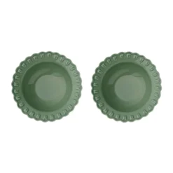 Tulipa djup tallrik Ø23 cm 2-pack, Verona green