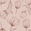 Tulipa servetter 33x33 cm 18-pack, Blush