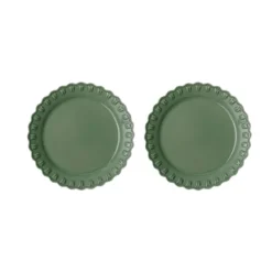 Tulipa tallrik Ø26 cm 2-pack, Verona green