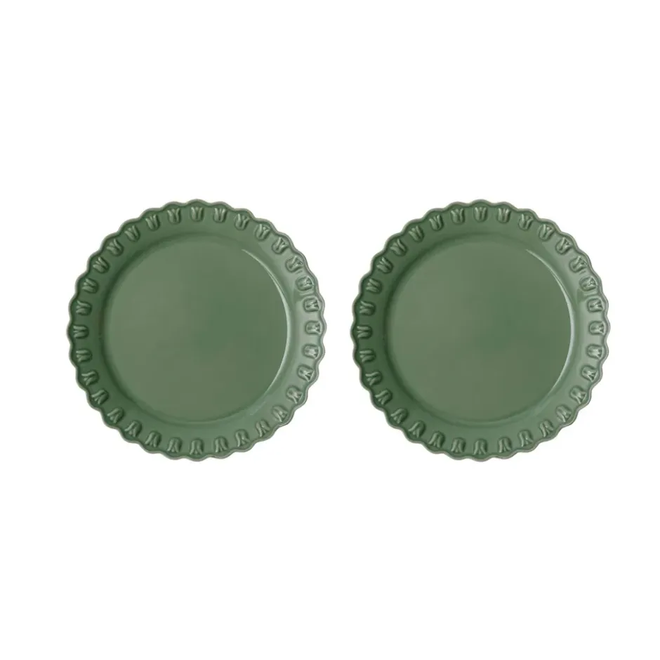 Tulipa tallrik Ø26 cm 2-pack, Verona green