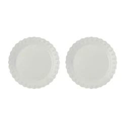 Tulipa tallrik Ø26 cm 2-pack, White