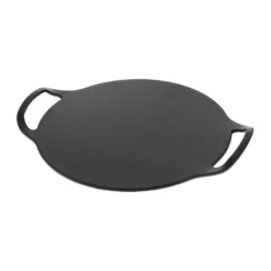 Victora pizza pan gjutjärn två handtag enameled, Ø38 cm