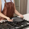 Victoria Comal stekpanna två handtag pre-seasoned, Ø25 cm