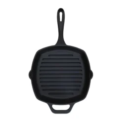 Victoria fyrkantig grillpanna gjutjärn enameled, 44,1x28,4 cm